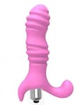 Backdoor Rocking Pink Prostate Vibrator - Ribbed Massager