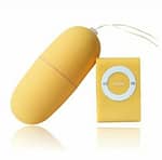 Wireless Remote Control Vibrating Egg – Yellow
