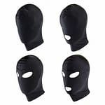 Fetish Open Hood Bondage – Cosplay Slave Headgear