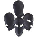 Fetish Open Hood Bondage – Cosplay Slave Headgear