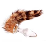 Glass Racoon Tail – Glass Anal Butt Plug