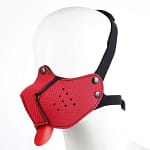 Panting Pup Neoprene Face Mask - Slave Headgear