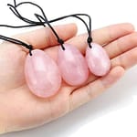 Yoni Eggs Set Rose Quartz