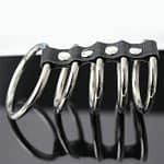 Chastity Cockring – Stainless Steel Cock Rings 5 Rings