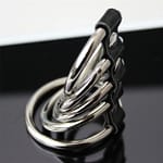 Chastity Cockring – Stainless Steel Cock Rings 5 Rings