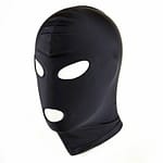 Fetish Open Mouth Mask Hood - Slave Headgear