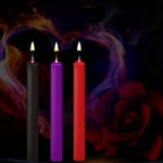 Sensual Low Temperature BDSM Wax Candles (3 Candles)