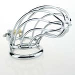 Stainless Steel Penis Ring Chastity Device