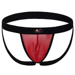 Transparent Red Jockstrap