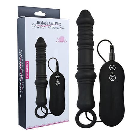Aphrodisia Dutch Cannon Vibrating Anal Butt Plug