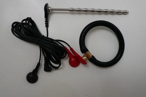 Electro Shock Urethral Penis Sound & Ring Combo 2