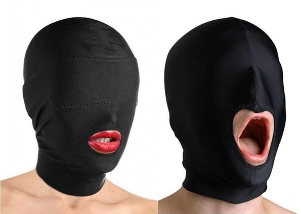 Fetish Open Mouth Mask Hood – Slave Headgear 5