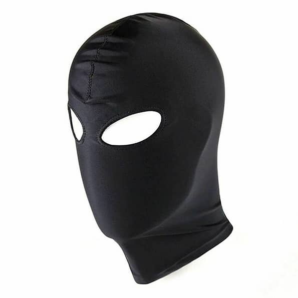 Fetish Open Eyes Hood Bondage – Cosplay Slave Headgear
