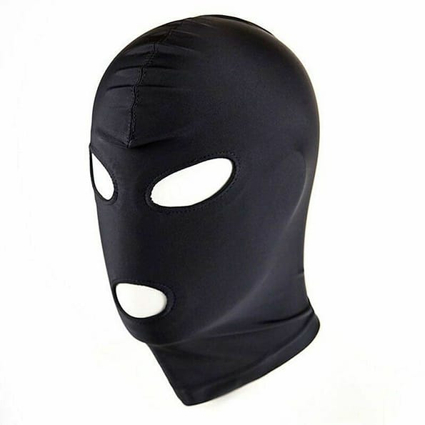 Fetish Open Hood Bondage – Cosplay Slave Headgear