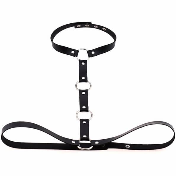 PU Leather Upper Body Harness 2