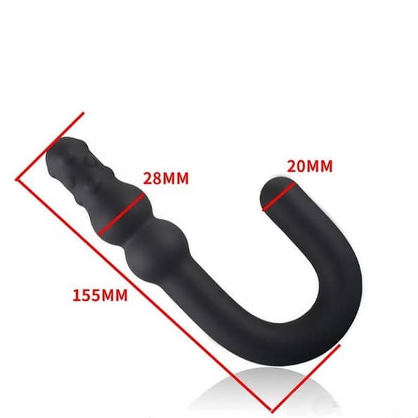 Silicone​ Beaded Anal Hook 6