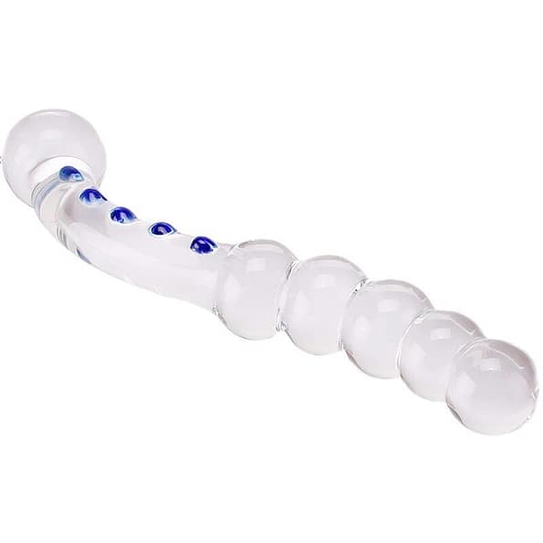 Borosilicate Crystal Glass Massager Anal Fun 3
