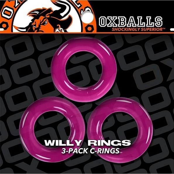 Oxballs_Willy_Rings_3_Pack_Hot_Pink_Police Blue