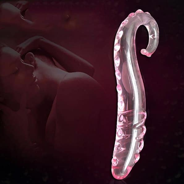 Sexy Tentacle Borosilicate Glass Masturbation or Anal Sex Toy 5