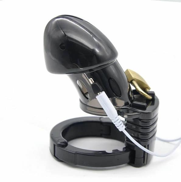 Electronic Pulse Stimulator Penis Chastity Cage 3