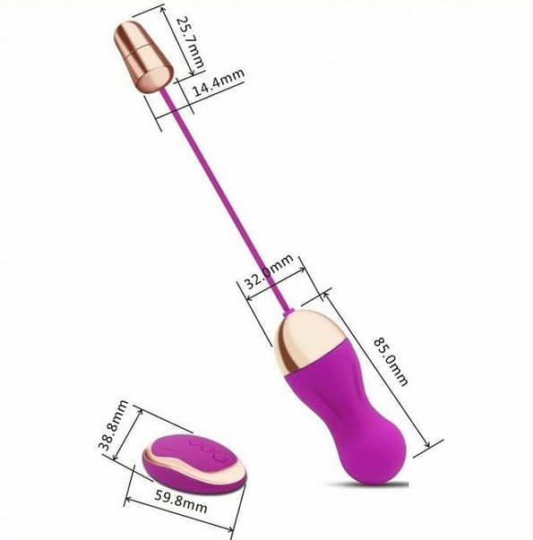 10 Frequency Remote Control Vibrating Sex Egg 4