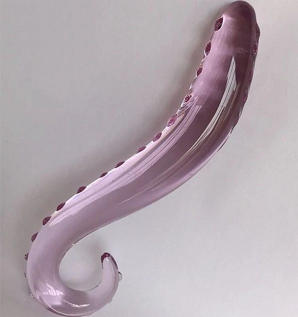 Sexy Tentacle Borosilicate Glass Masturbation or Anal Sex Toy 3