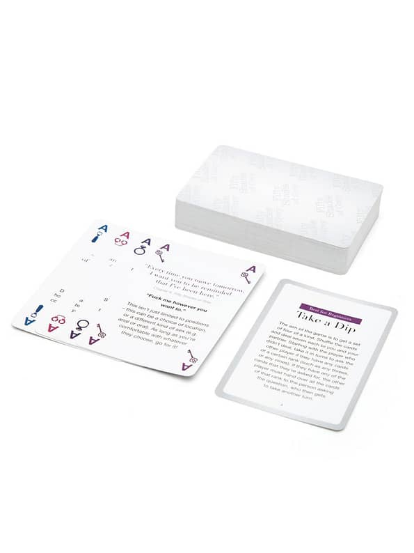 Fifty Shades Play Nice Talk Dirty Card Game 3