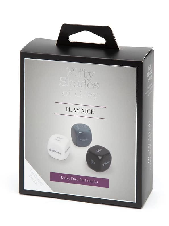 Fifty Shades Play Nice Role Play Dice