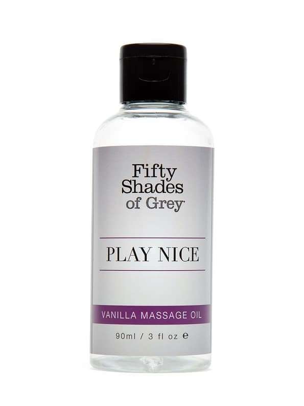 Fifty Shades Play Nice Vanilla Massage Oil – 90ml 2